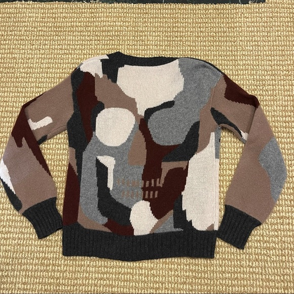 Skull Cashmere Cayenne Camo Sweater XS - Picture 8 of 8